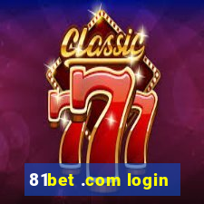 81bet .com login